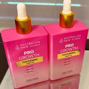Australian Hair Care Pro Growth Thickening Hair Oil - Pink